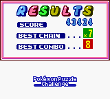 PokeMon Puzzle Challenge - not bad - User Screenshot